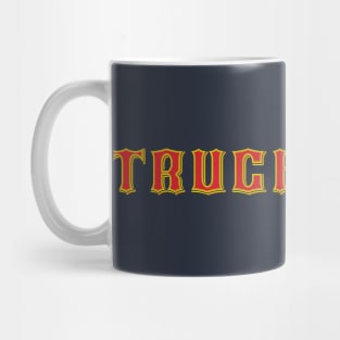 Truck work Fireman shirt Mug